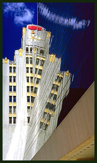 A New York City reflection.