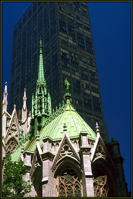 A conflict in style. New York City