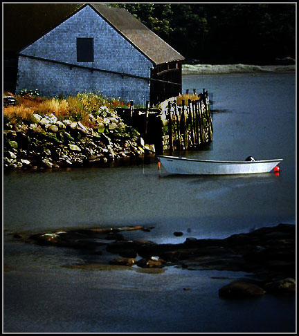 A scene in Maine.
