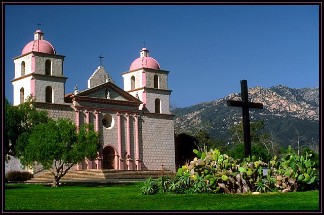 The Mission at Santa Barbara, CA.