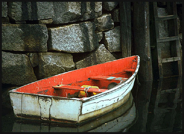 Rowboat. Rockport, MA