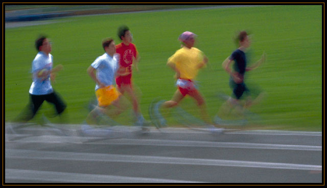 The runners.