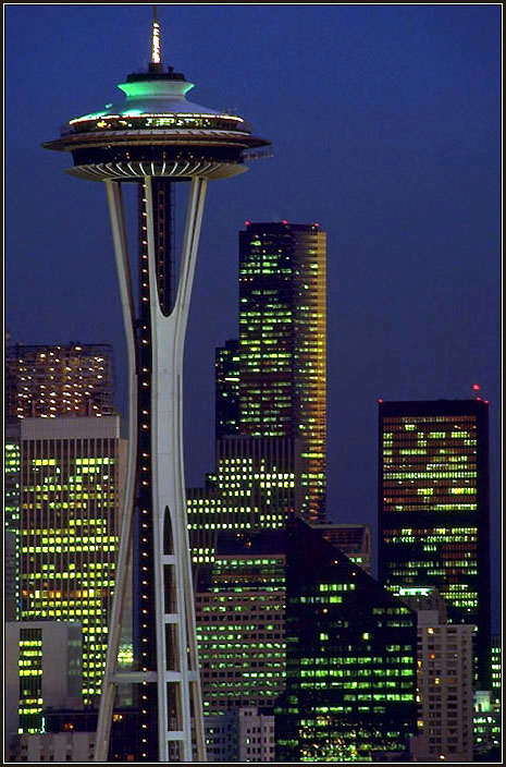 The Space Needle, Seattle, WA.