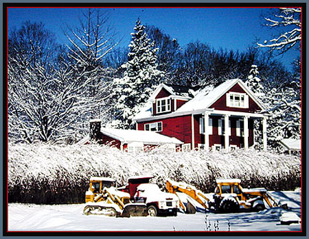 A winter scene. New Jersey