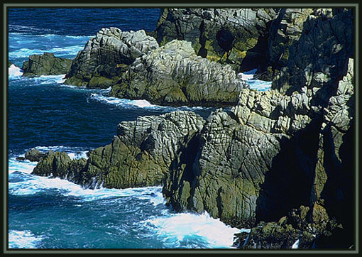 The edge of the sea. Monterray Peninsula, CA.