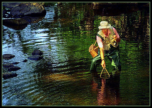 A fisherman in Maine.