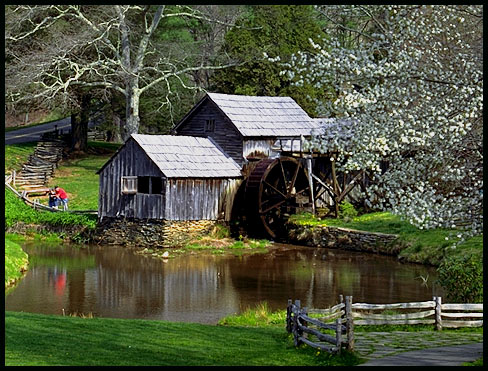 The Mabry Mill, Blue Ridge Parkway, VA.