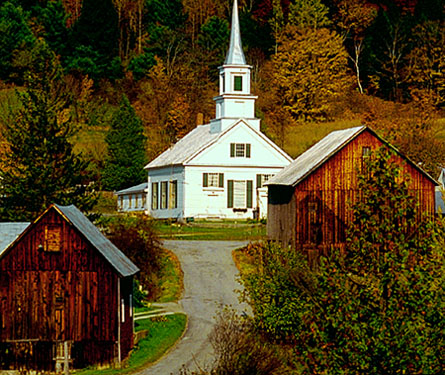 A small town in Vermont.