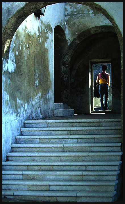 A scene in a Portugese pousada.