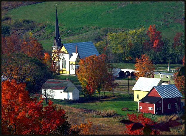 A village in Vermont.