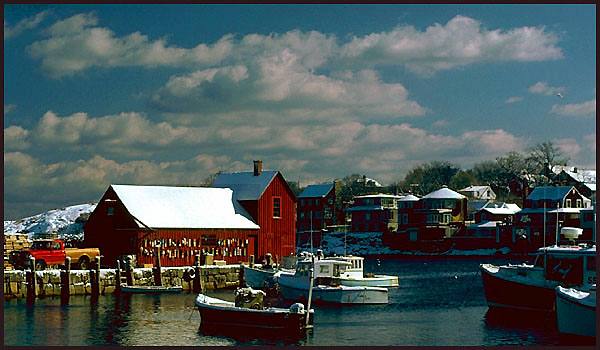 Winter in Rockport, MA